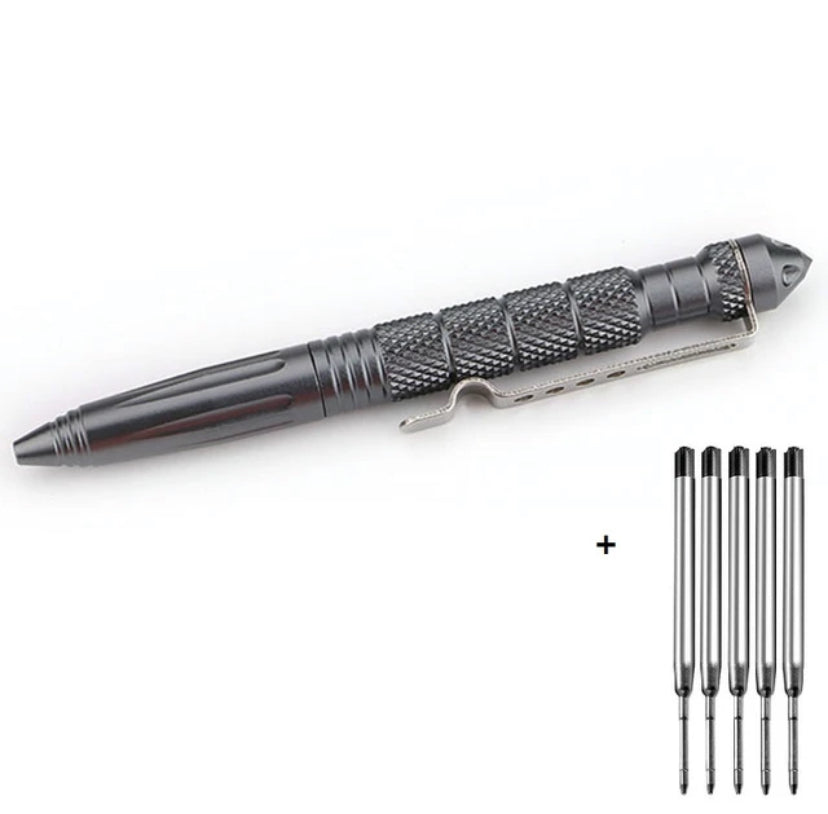 Stylo d’auto-défense tactique pour sécurité personnelle plus