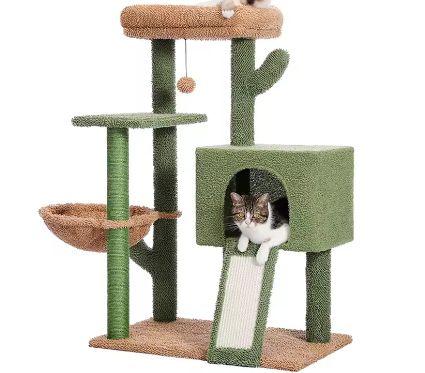 Arbre à Chat Multi-Niveaux avec Griffoir Vertigos Paris