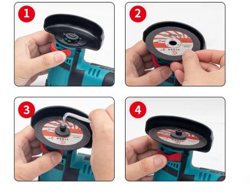  Disqueuse avec batterie Vertigos Paris