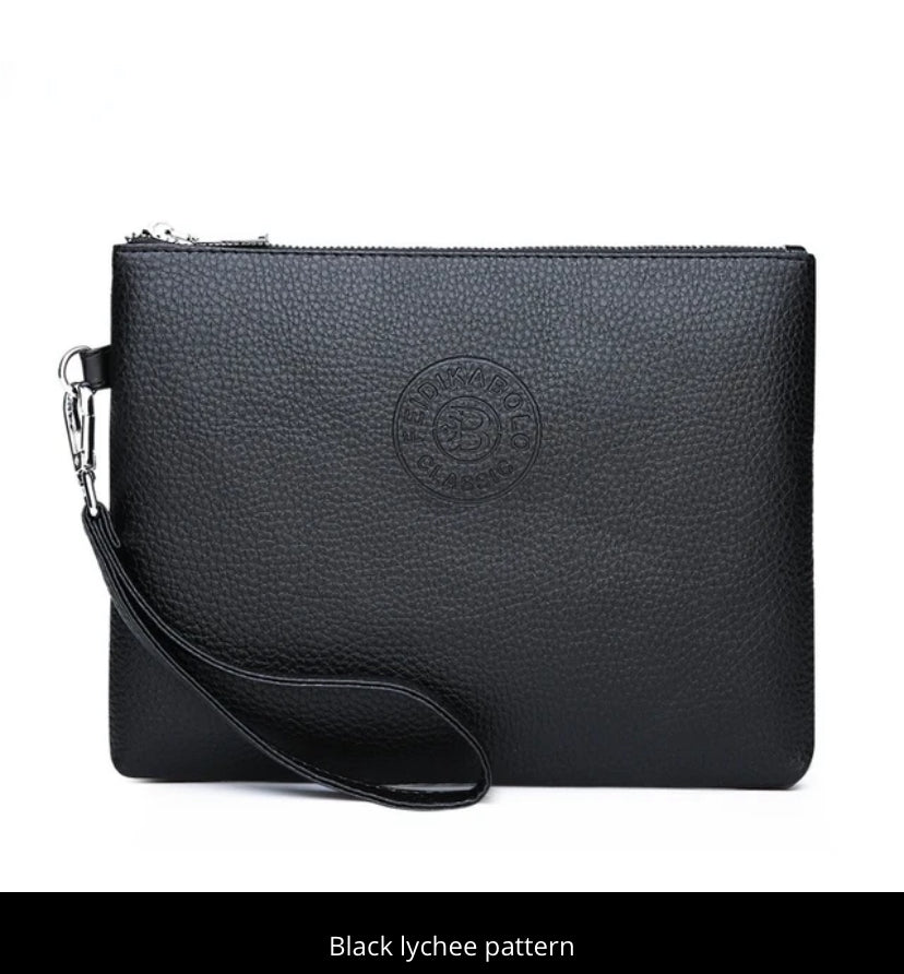 Pochette en cuir Vertigos Paris