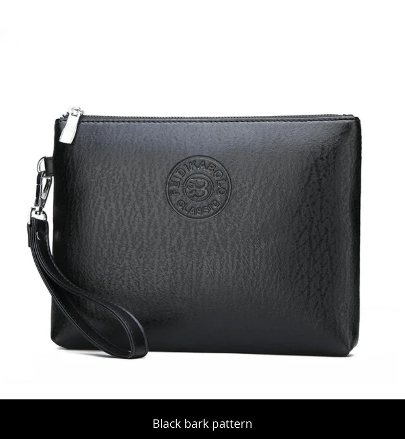 Pochette en cuir Vertigos Paris