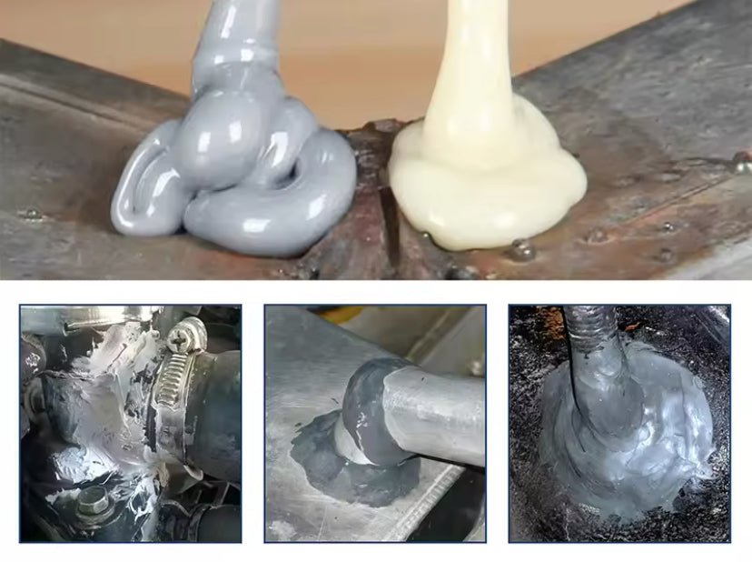 Colle de soudure à froid résistante pour réparations rapides