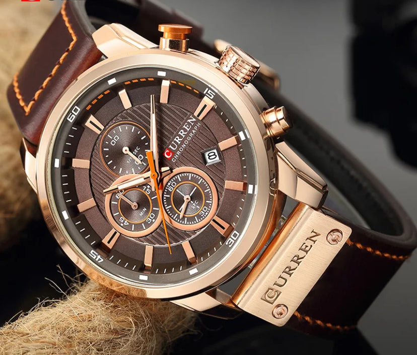 Montre de luxe pour hommes alliant élégance et précision