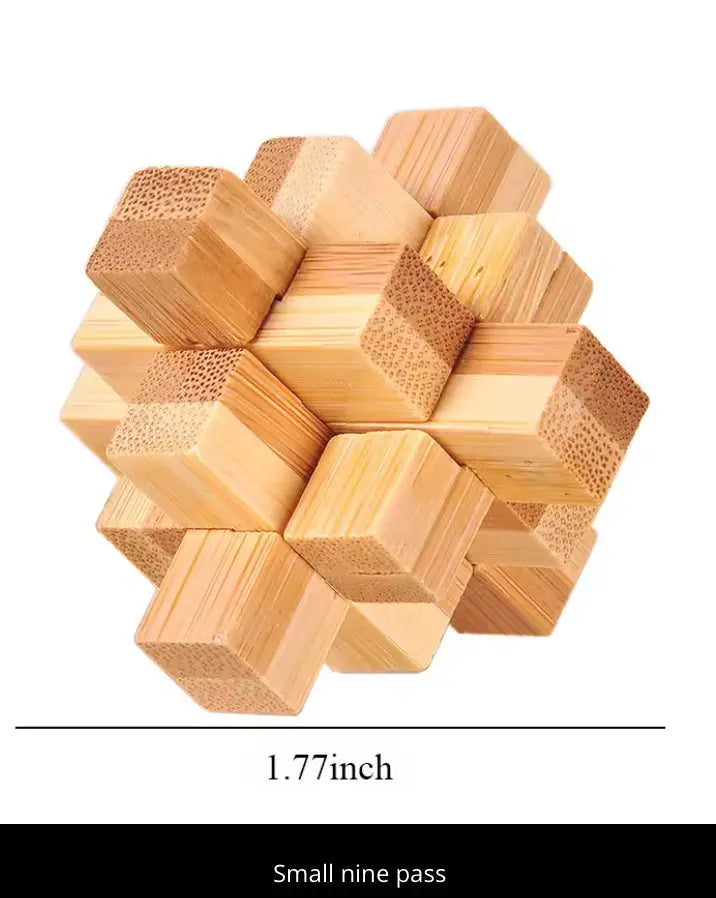 Casse-tête Chinois - Jeu de Réflexion Traditionnel Vertigos Paris