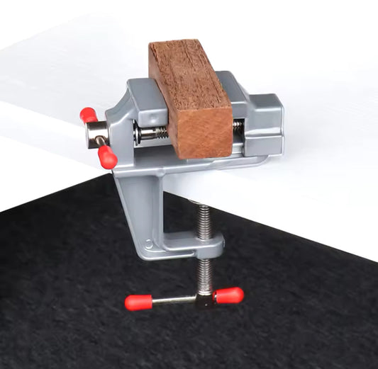 Mini étau pour bricoleur Vertigos Paris  Mini étau compact et durable pour bricoleurs
