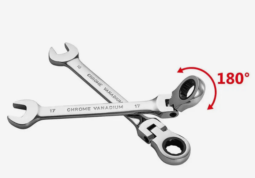 Cle à cliquet a tête réversible Vertigos Paris