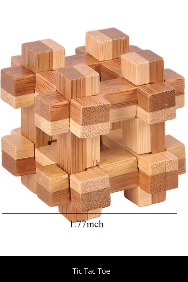 Casse-tête Chinois - Jeu de Réflexion Traditionnel Vertigos Paris