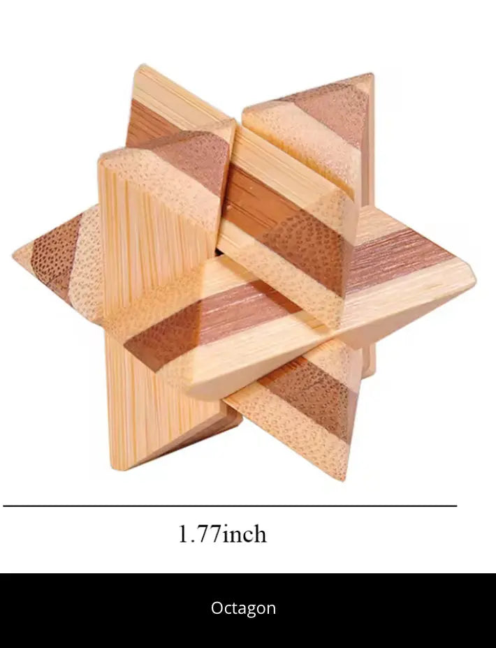 Casse-tête Chinois - Jeu de Réflexion Traditionnel Vertigos Paris