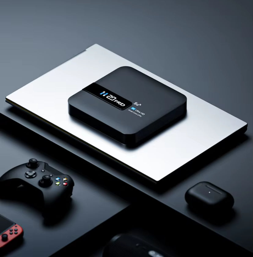 Boîtier TV Android 10 H20PRO - TV 4K Vertigos Paris