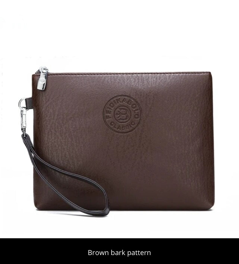 Pochette en cuir Vertigos Paris