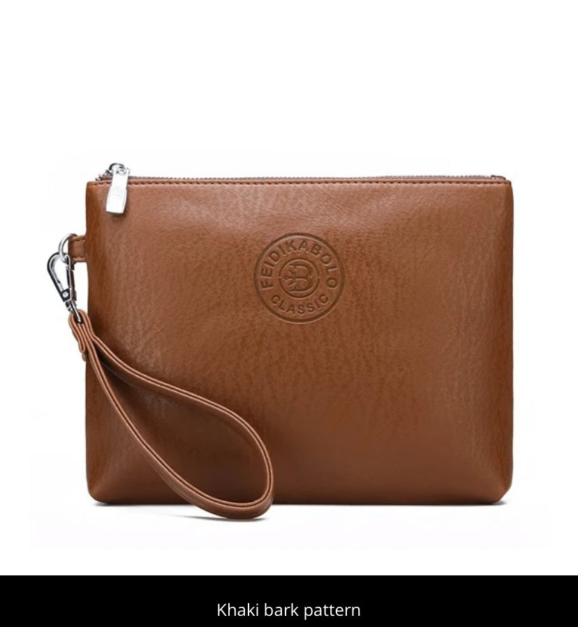 Pochette en cuir Vertigos Paris