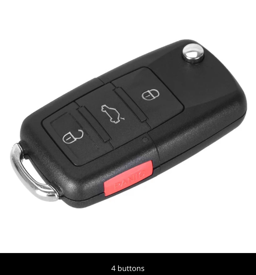 Coque de clé Volkswagen solide et parfaitement ajustée plus!