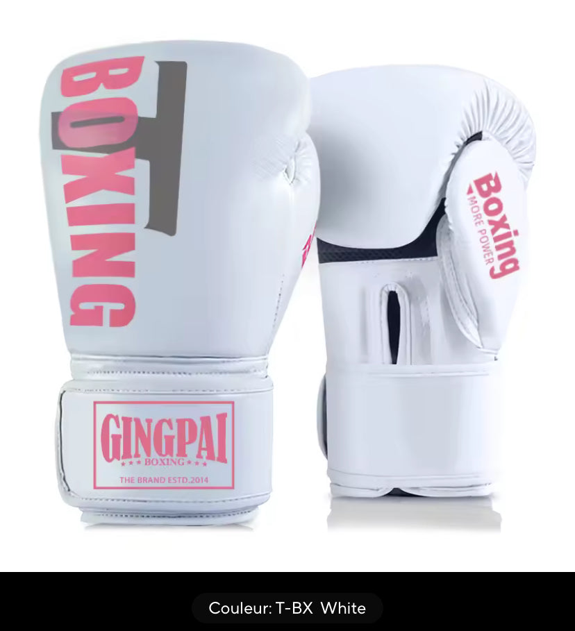 Gants de Boxe Professionnels 6-12oz - Enfants et Adultes Vertigos Paris