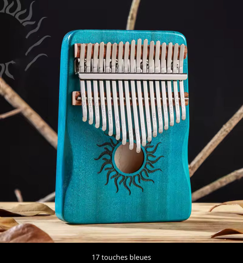 Kalimba 21 Touches en Érable - Piano à Pouce Portable