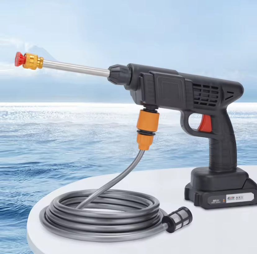Nettoyeur Haute Pression Sans Fil 26Bar - Batterie Rechargeable Vertigos Paris   Nettoyeur Haute Pression Sans Fil 26Bar Batterie Li-ion
