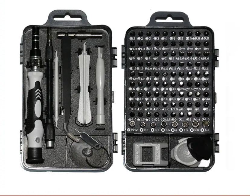 Jeu de Tournevis Multifonctions 115 Pièces Vertigos Paris Jeu de Tournevis Multifonctions 115 Pièces