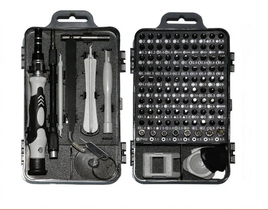 Jeu de Tournevis Multifonctions 115 Pièces Vertigos Paris Jeu de Tournevis Multifonctions 115 Pièces