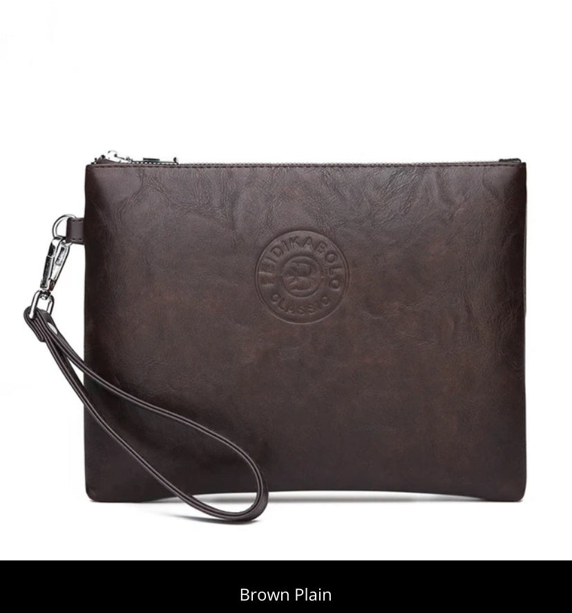 Pochette en cuir Vertigos Paris