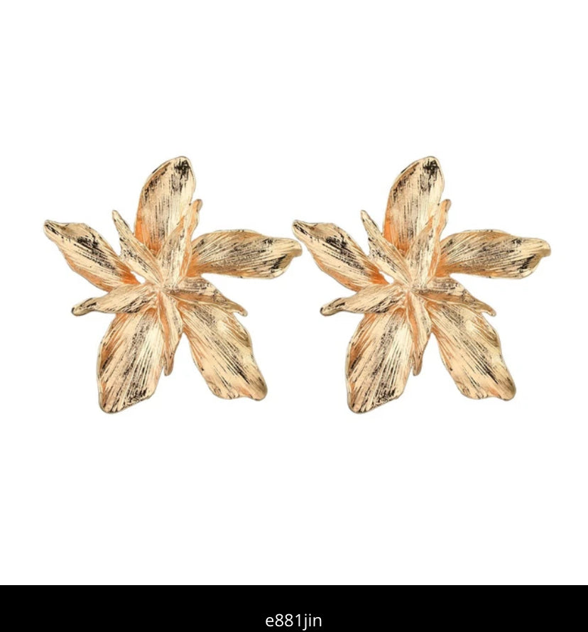 Boucle d oreille femme doré Vertigos Paris