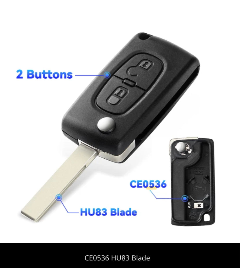 Coque De Clé Peugeot Vertigos Paris