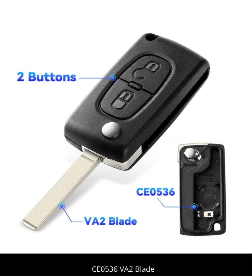 Coque De Clé Peugeot Vertigos Paris