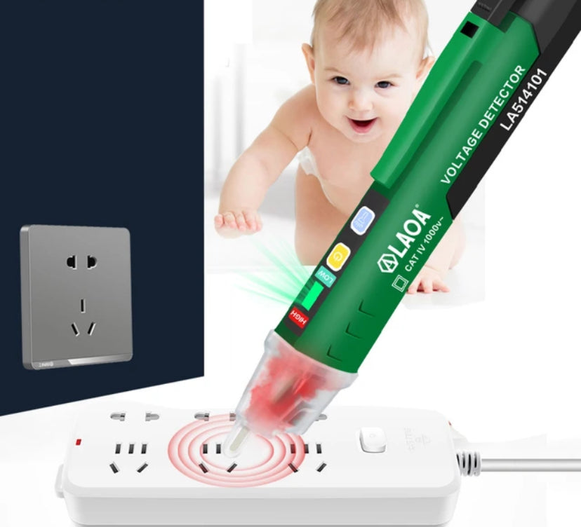 Testeur d’alimentation idéal pour tous travaux électriques Vertigos Paris