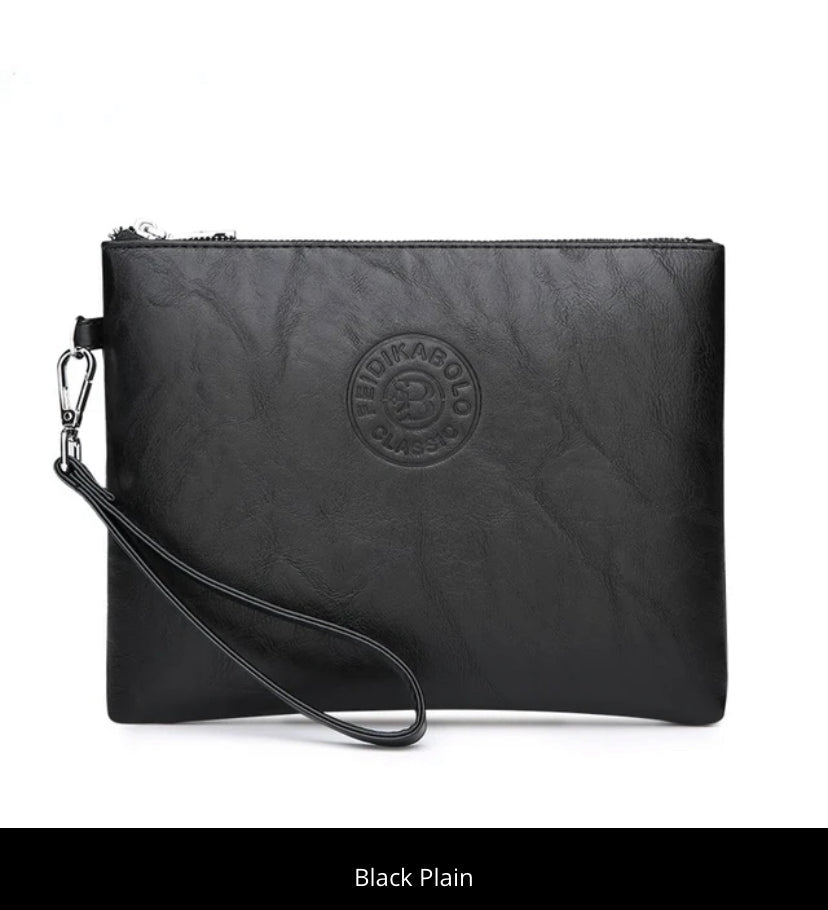 Pochette en cuir Vertigos Paris