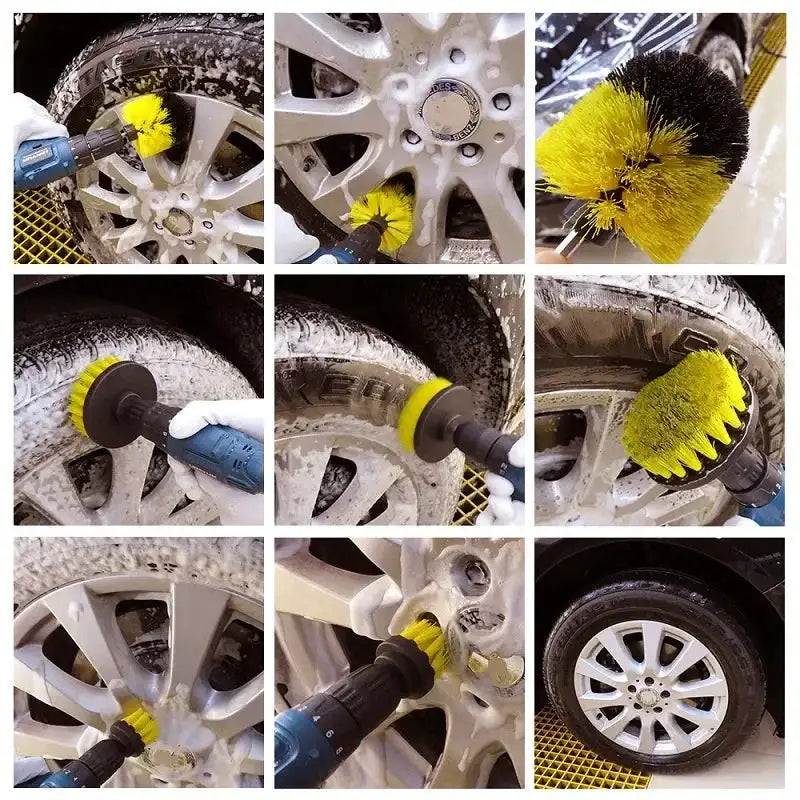 Kit 3 Brosses Électriques pour Perceuse Vertigos Paris