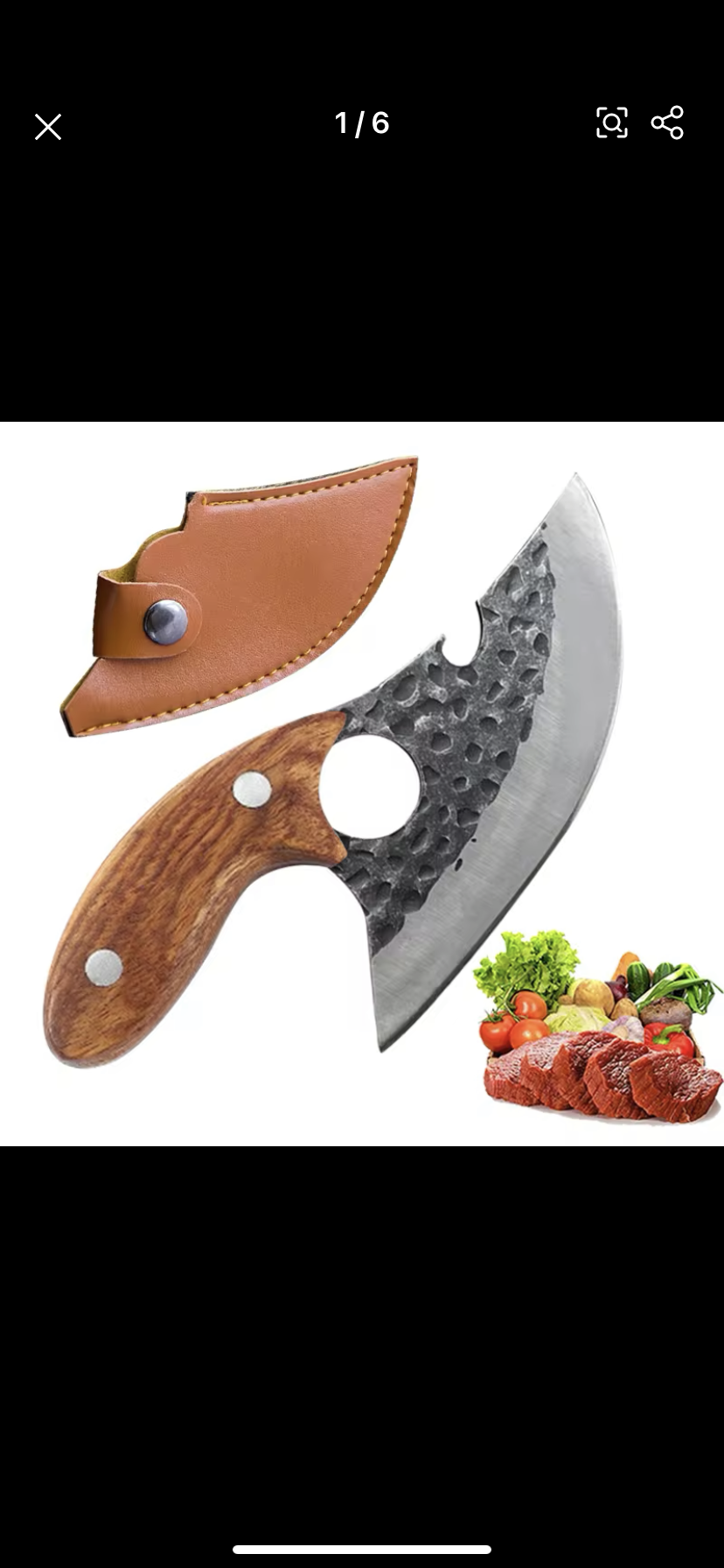 Couteau de cuisine multifonctions