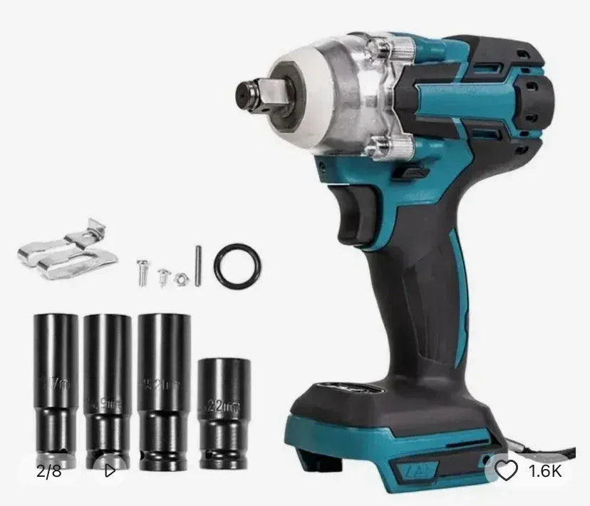 Pistolet électrique HILDA sécurité avec accessoires et douilles pour des travaux efficaces